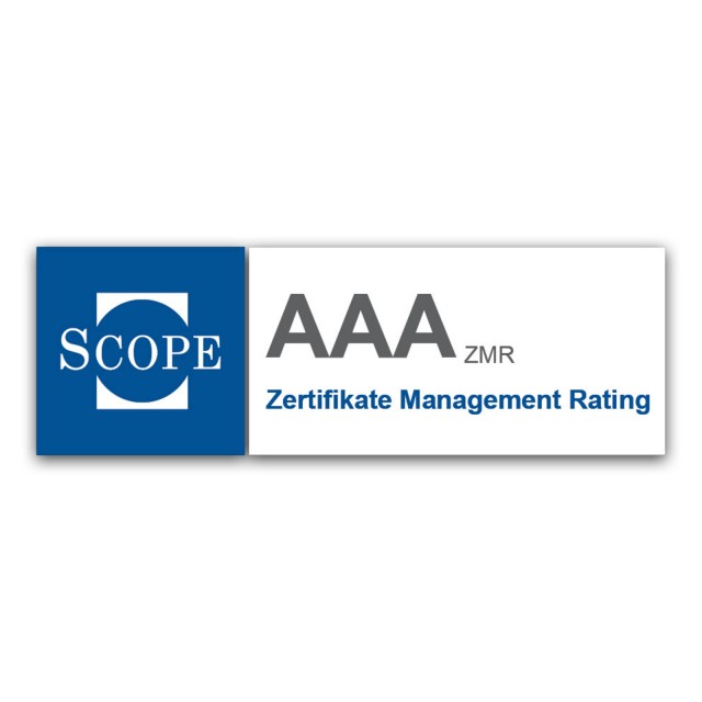 Scope AAA (ZMR) Zertifikate Management Rating LBBW 