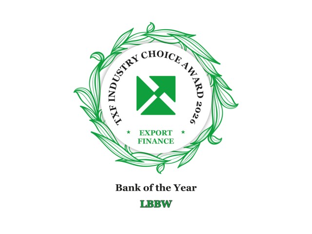 TXF Industry Choice Award 2026 - LBBW