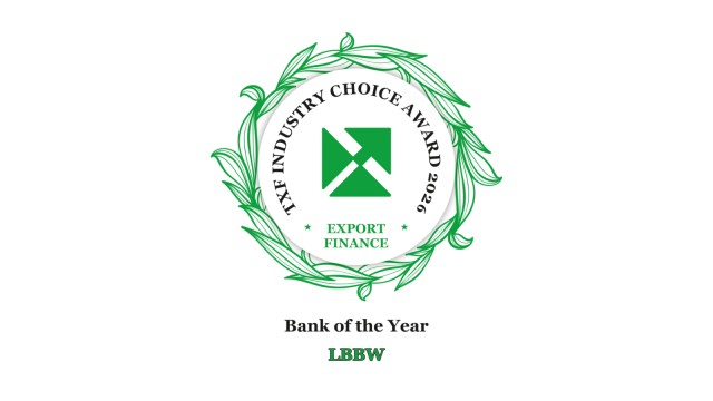 TXF Industry Choice Award 2026 - LBBW