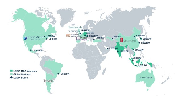 F&uuml;hrende deutsche M&A-Beratung mit globaler Reichweite 