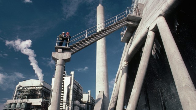 Industrie Anlage Energie