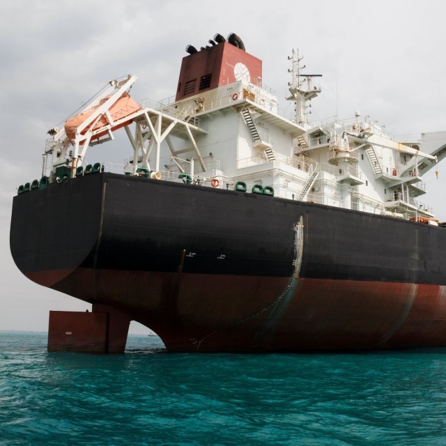 Ein &Ouml;ltanker im im Persischen Golf