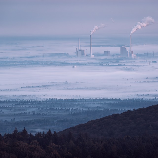 Rheinhafendampfkraftwerk bei Karlsruhe