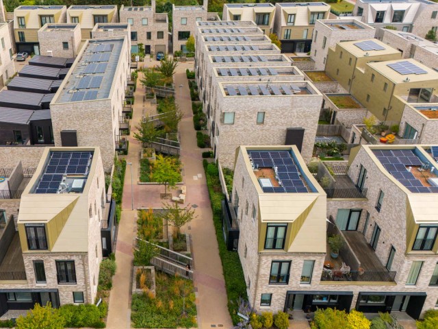 Wohh&auml;user mit Solar- und Photovoltaikanlagen