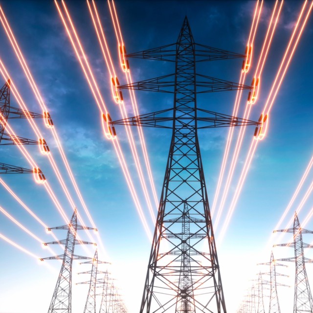 Strommast Energie Hochspannung