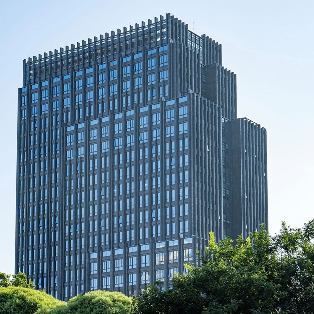 Outside view of the German Centre Beijing