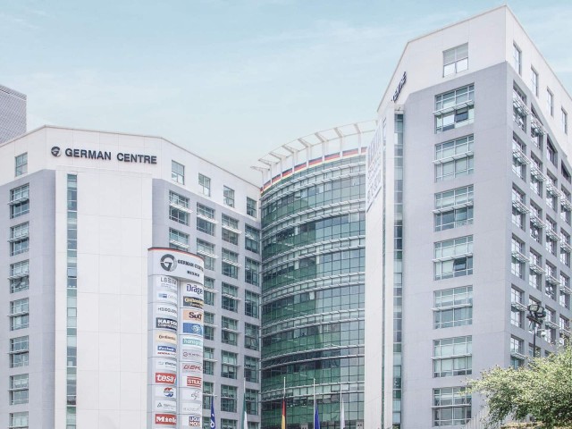 Außenansicht auf das German Centre Mexico 