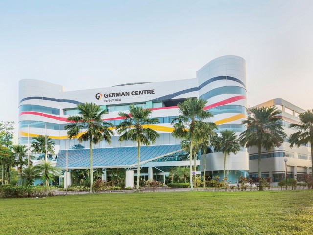 Außenansicht auf das German Centre Singapore