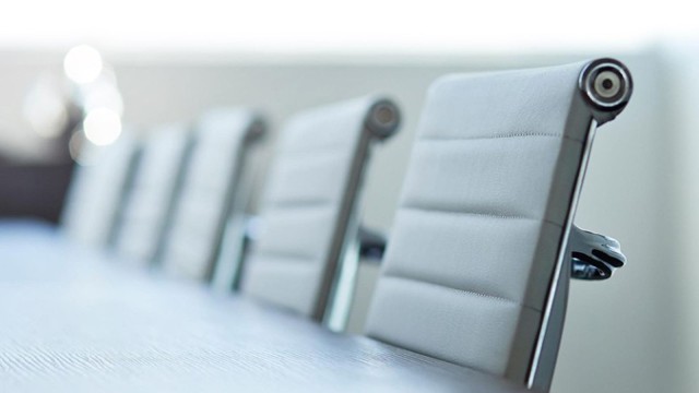 Chairs in the conference room