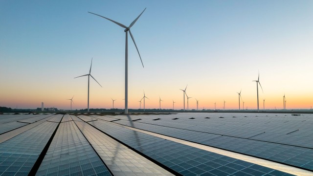 Windkraftanlagen und PV-Anlage