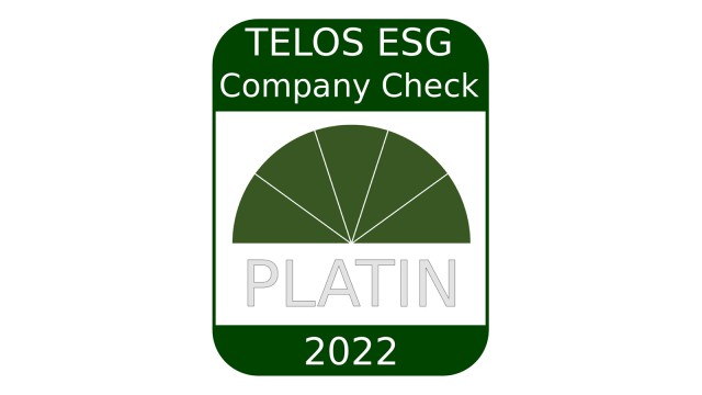 TELOS ESG Company Check 2022 - Platin für die LBBW Asset Management
