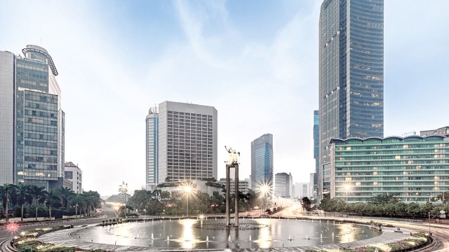 The city of Jakarta