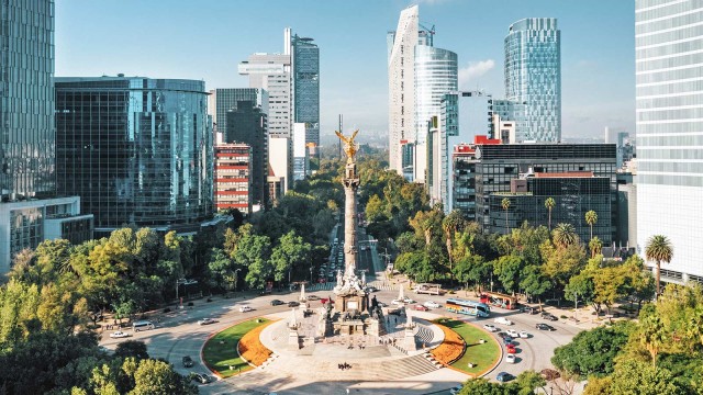 The city of Mexico City 