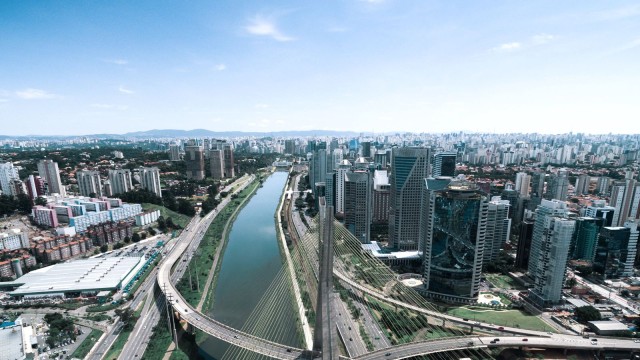 Die Stadt Sao Paulo