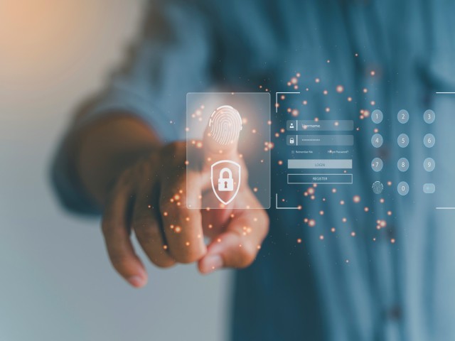 Digital Anmeldung Account Benutzerprofil