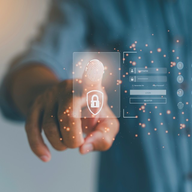Digital Anmeldung Account Benutzerprofil