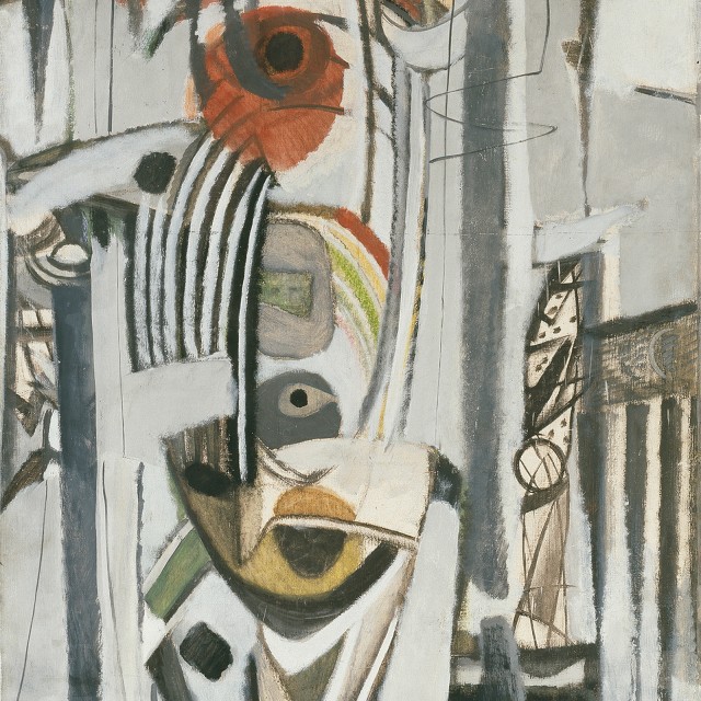 Max Ackermann: Hymne – dem unbekannten Gott, 1930-1937, Detail