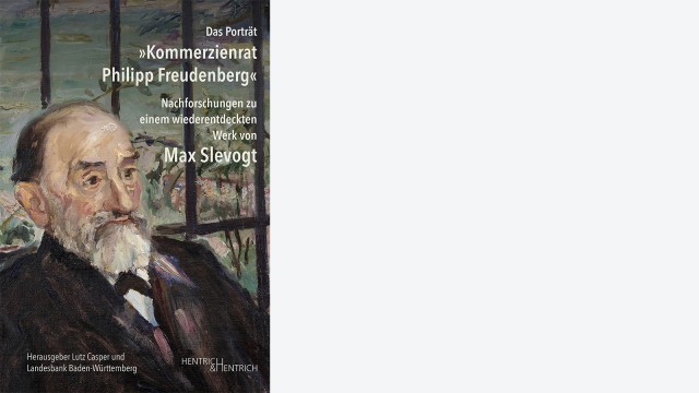 Book cover of the publication "Kommerzienrat Philipp Freudenberg", published by Hentrich und Hentrich.