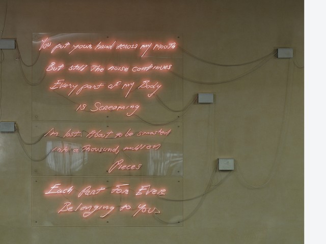 Tracy Emin Love Poem for C. F. 1993/1997 