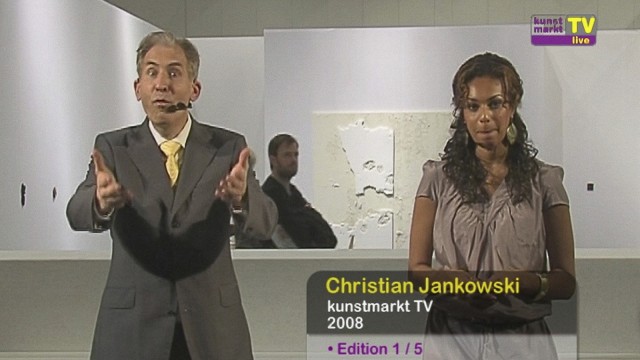 Christian Jankowski Kunstmarkt TV 2008 Videostill Detail