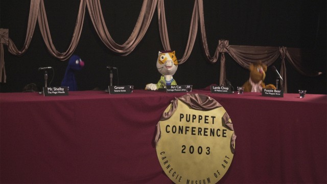 Christian Jankowski Puppet Conference 2003 Videostill