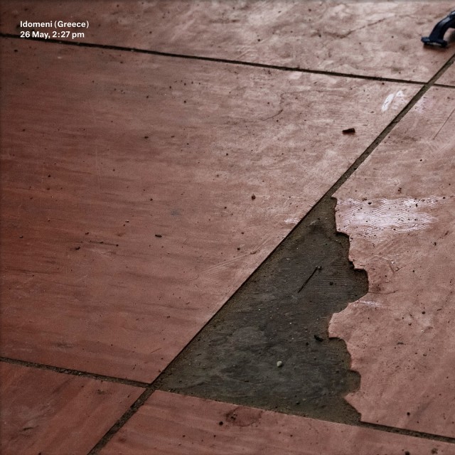 Sven Johne: 47 Faults between Calais und Idomeni, 2017, Detail Idomeni