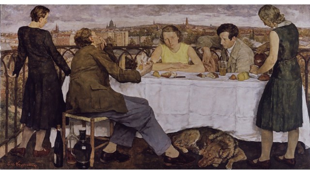 Lotte Laserstein, Abend &uuml;ber Potsdam, 1930