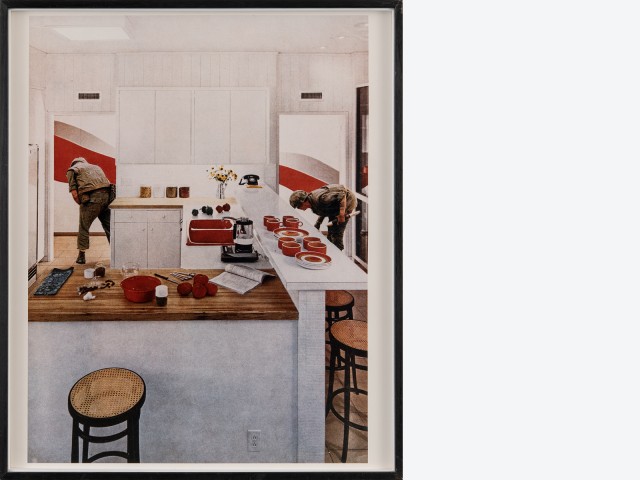 Martha Rosler, Red Stripe Kitchen, 1967 &ndash; 1972