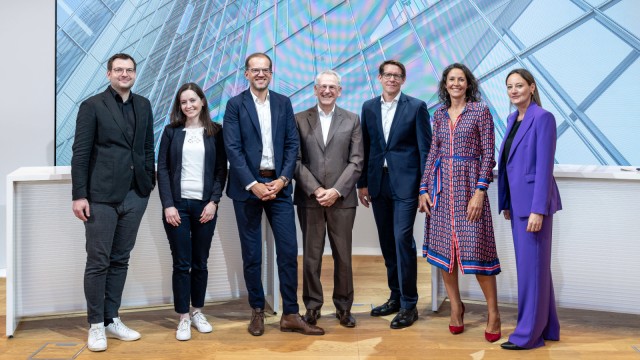 Eine Gruppe von LBBW Mitarbeitern beim ESG 2025
