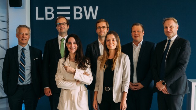 Eine Gruppe von LBBW Mitarbeitern beim ESG 2023