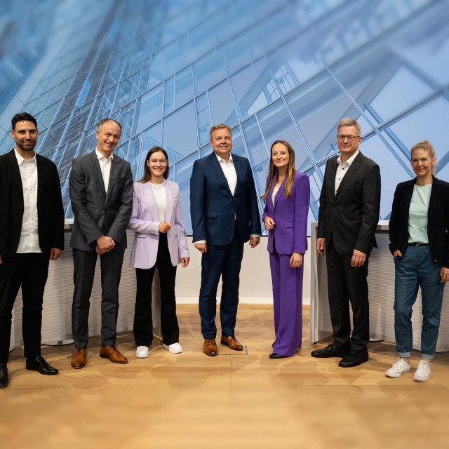 Eine Gruppe von LBBW Mitarbeitern beim ESG 2024