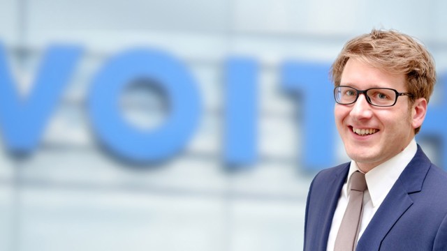 Markus Schönberger vom Sustainability Office des Technologiekonzerns Voith 