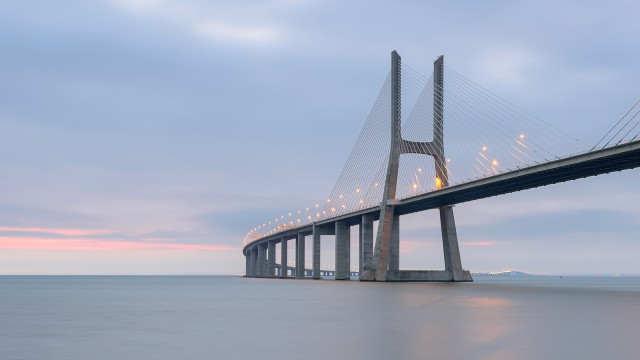 Aufnahme einer Brücke 