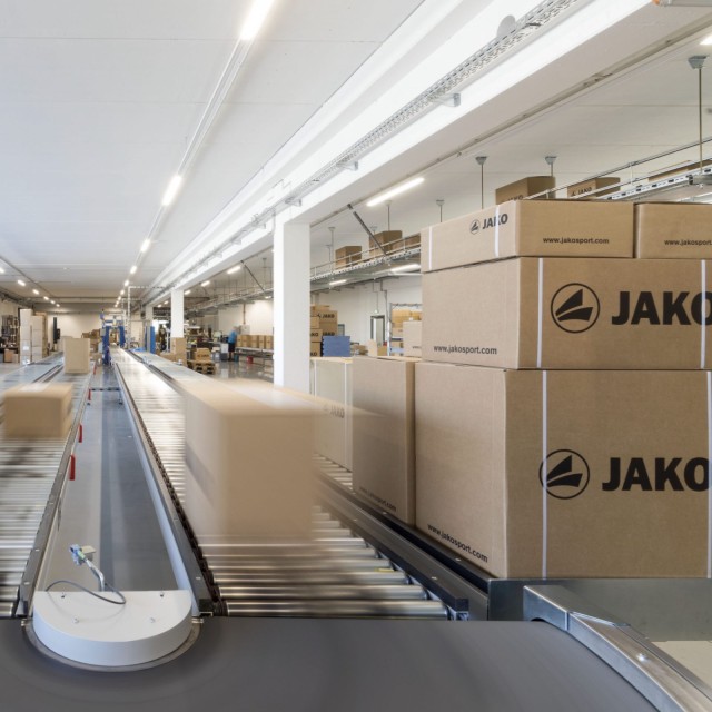 Produktion bei Jako in der Fabrik