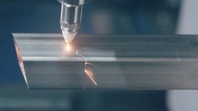 Lasertechnik im Einsatz bei Trumpf