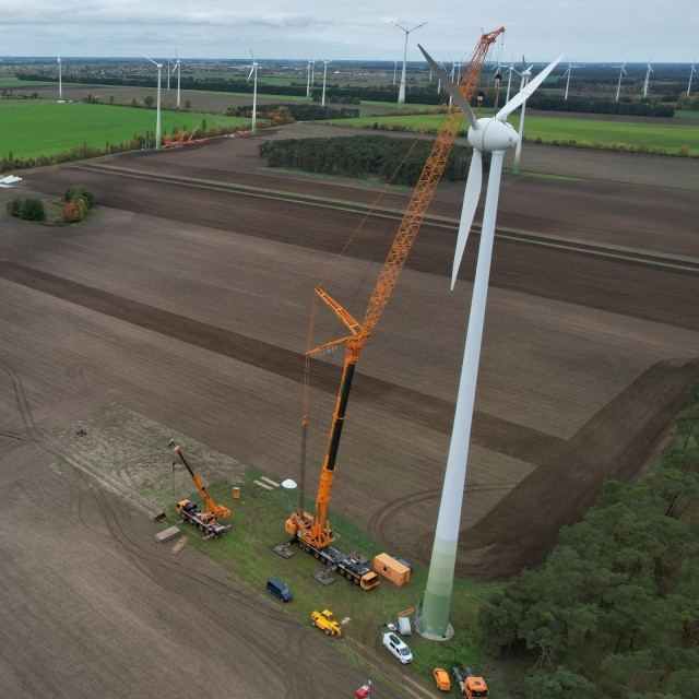 Der Windpark Elster