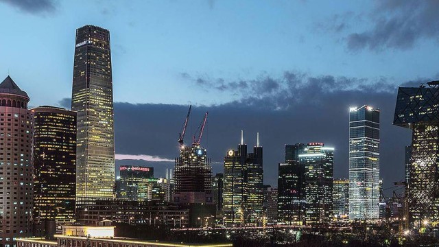 Skyline von Peking