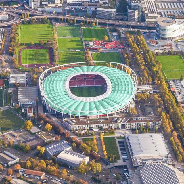 Fu&szlig;ball Stadion Stuttgart