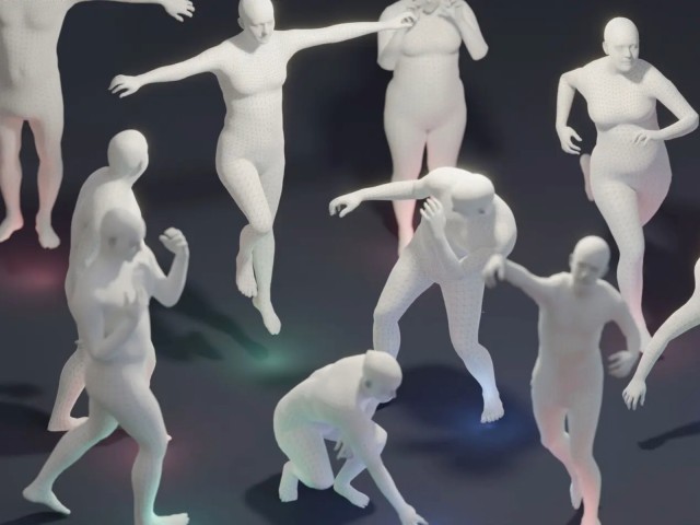 Meshcapade SMPL-K&ouml;rpermodell