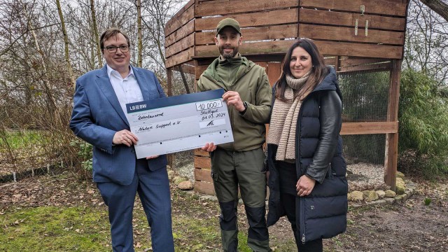 LBBW Spende an Nature Support