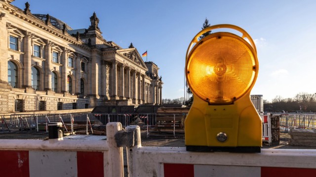 Bundestag Deutschland Baustelle Reformen Wirtschaft