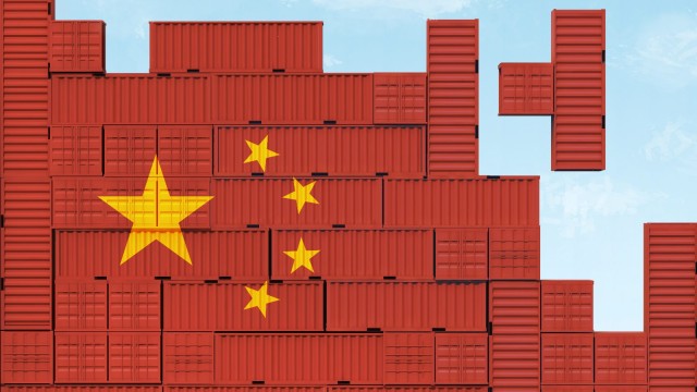 China Flagge Container