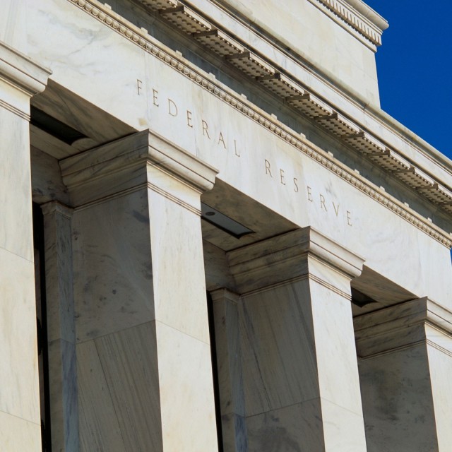 Federal Reserve Building in Washington DC USA