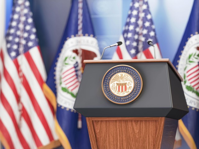 Fed Zinsentscheid Pressekonferenz USA