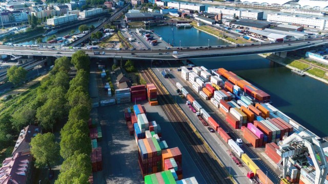 Mannheim Hafen Deutschland