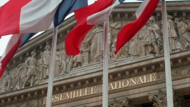 Nationalversammlung Paris Frankreich Parlament 2
