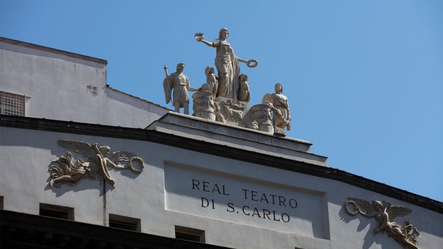 Italy, Naples, Teatro San Carlo