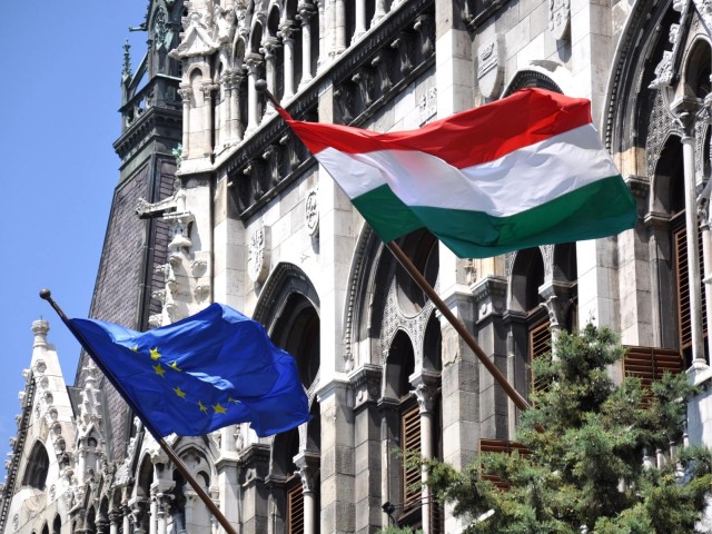 Parlamentsgeb&auml;ude Budapest Ungarn