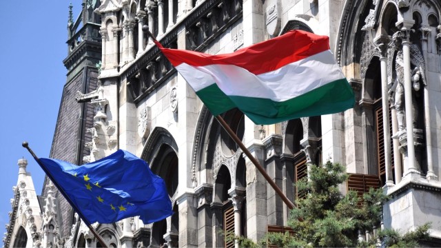 Parlamentsgeb&auml;ude Budapest Ungarn