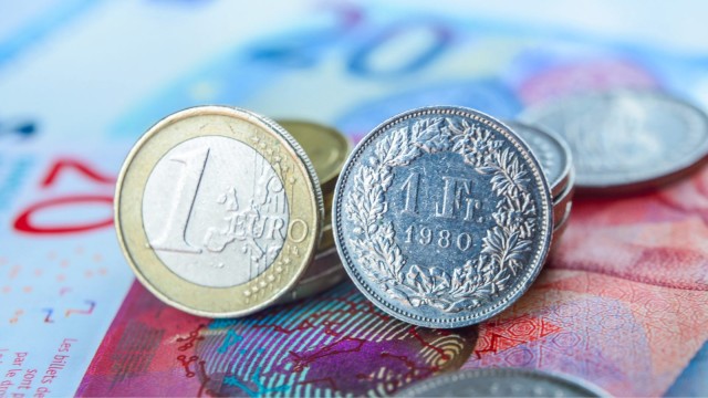 Schweizer Franken und Euro